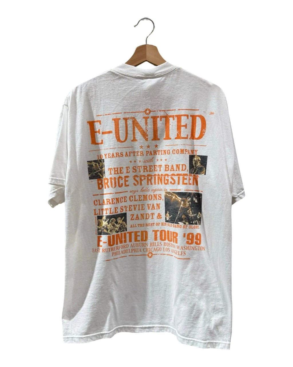 Vintage 1999 Bruce Springsteen E-Street Band Tour Tee product image 2