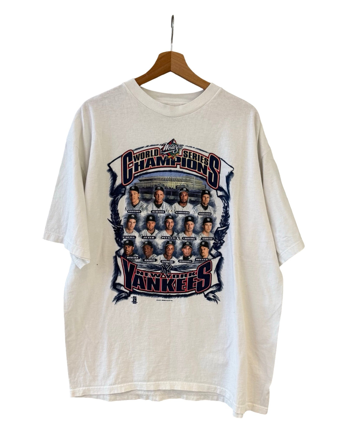 Vintage 1998 New York Yankees World Series Players Tee product image 1