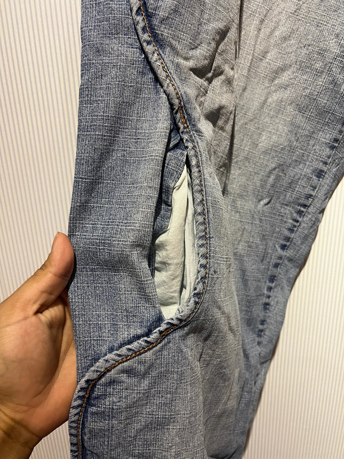 36 x 32 Vintage 90s Omavi Denim Baggy Jeans