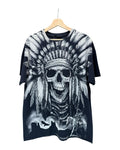 Vintage 90s Native American Skull Big Print Tee product image 1