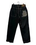 34 x 30 Platinum Fubu x Fat Albert 90s Denim Jeans