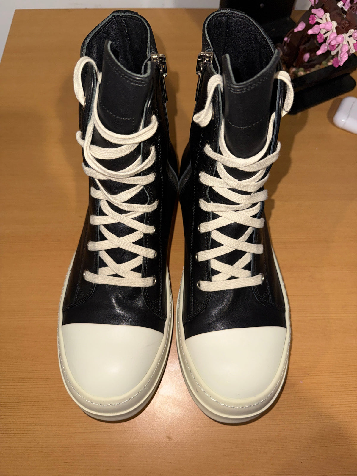 Size 8 Rick Owens Mainline Ramones High