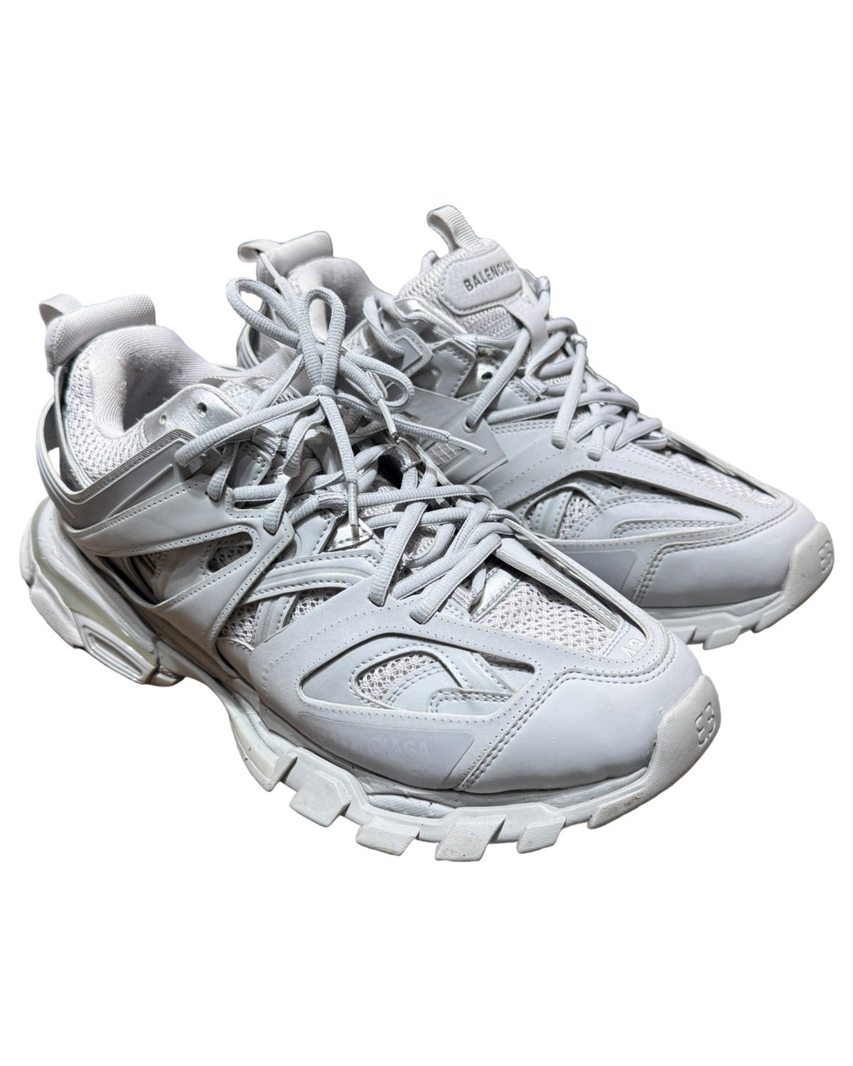 Balenciaga Medium Grey Track Runners Size 10
