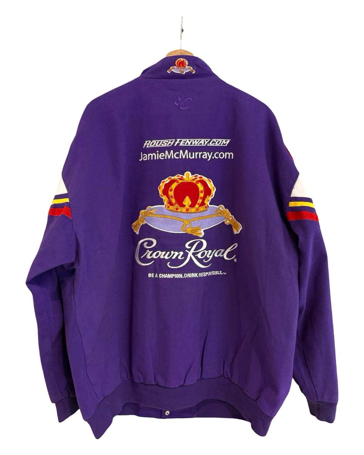 Vintage NASCAR Crown Royal Racing Jacket product image 2