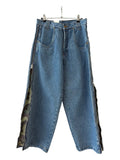 31 x 29 y2k Sarali Skater Zip Camo Jeans