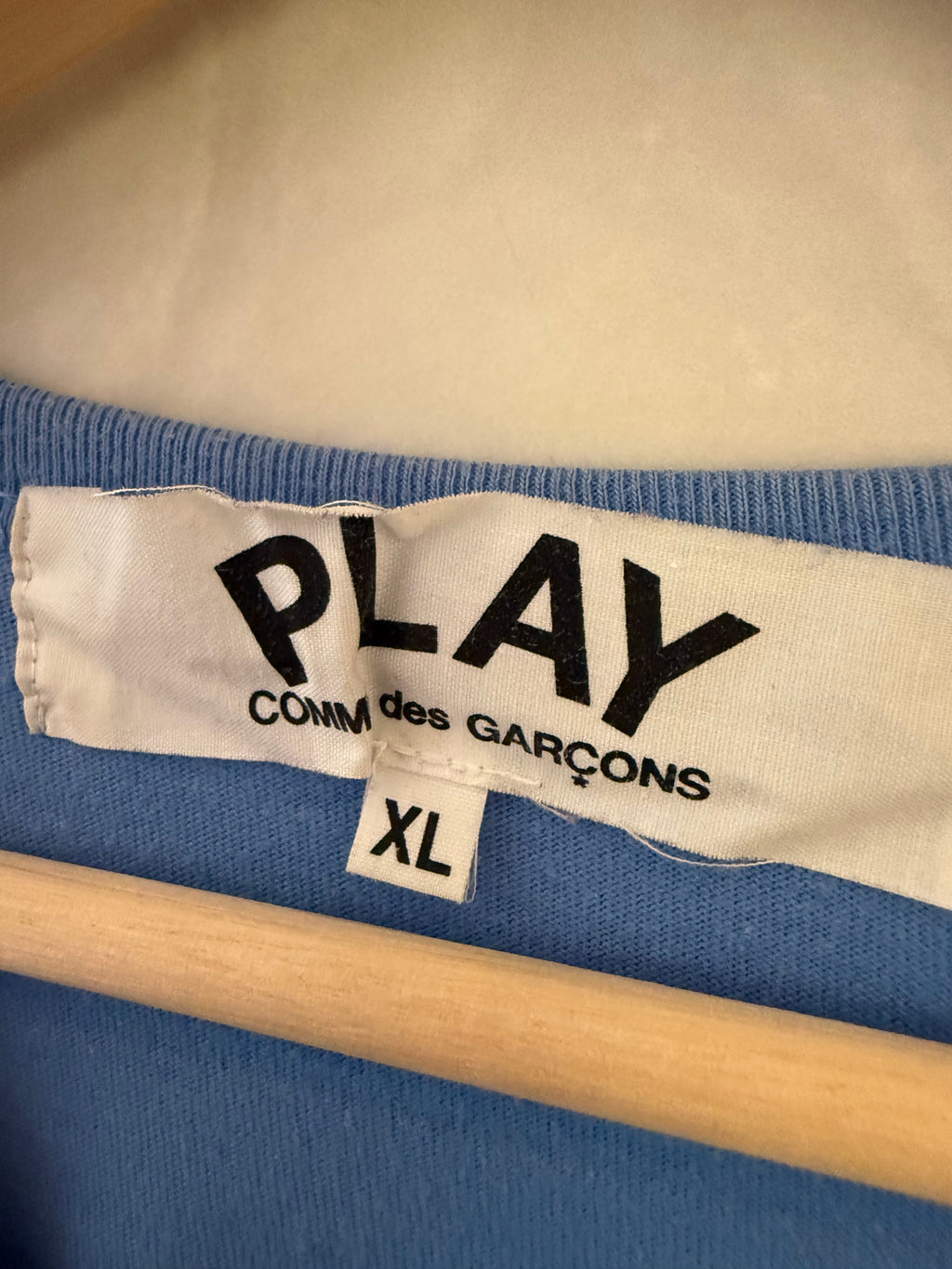 Comme Des Garçons Play Bi-Color Long Sleeve Tee product image 3
