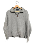 Vintage Polo Ralph Lauren Gray Quarter Zip