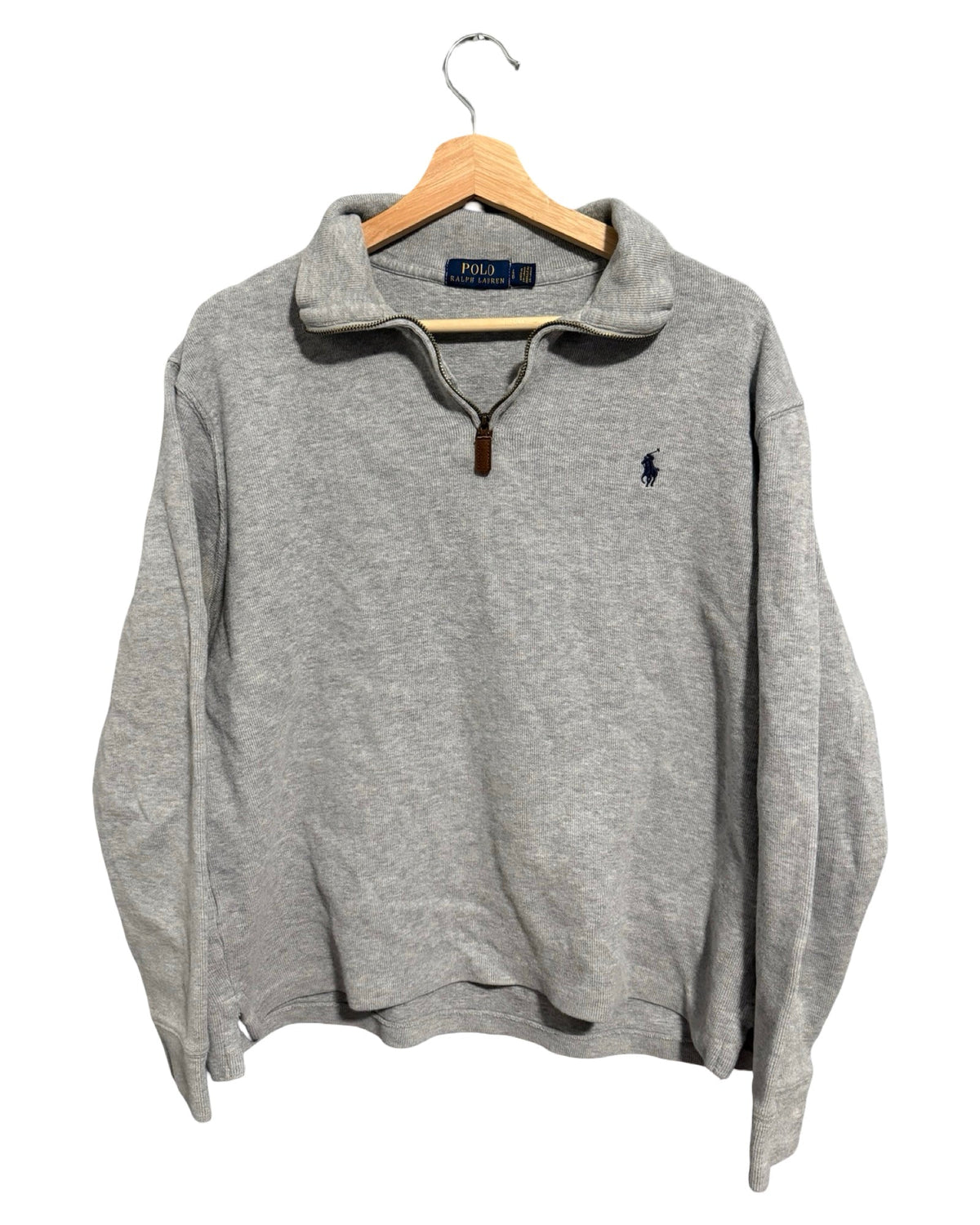 Vintage Polo Ralph Lauren Gray Quarter Zip