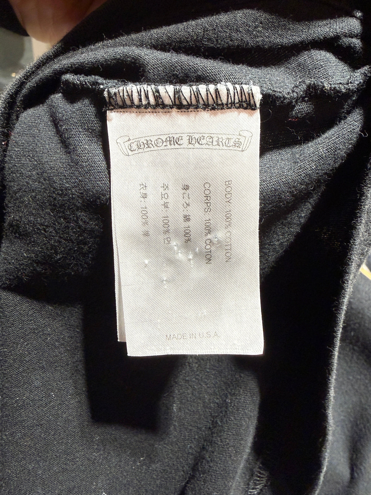 Chrome Hearts Multicolor Crosses Long Sleeve Pocket Tee product image 5