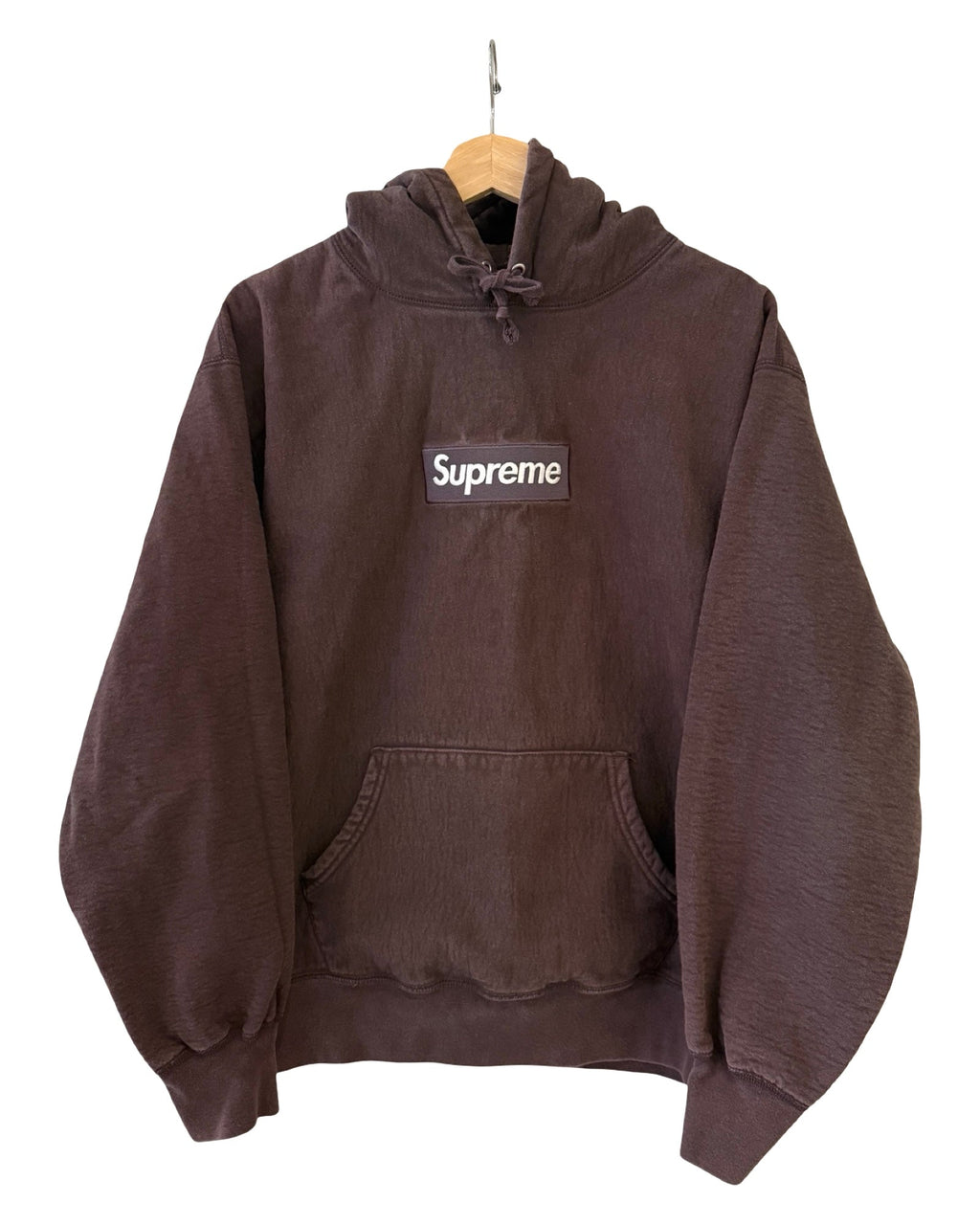 2021 Supreme Brown Box Logo Hoodie product image 1
