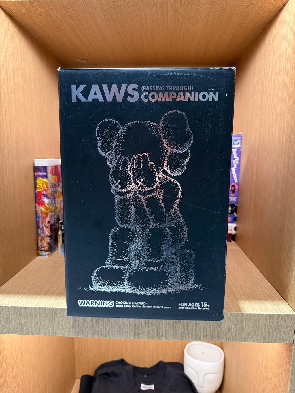2013 KAWS Passing Through Black Companion Figure