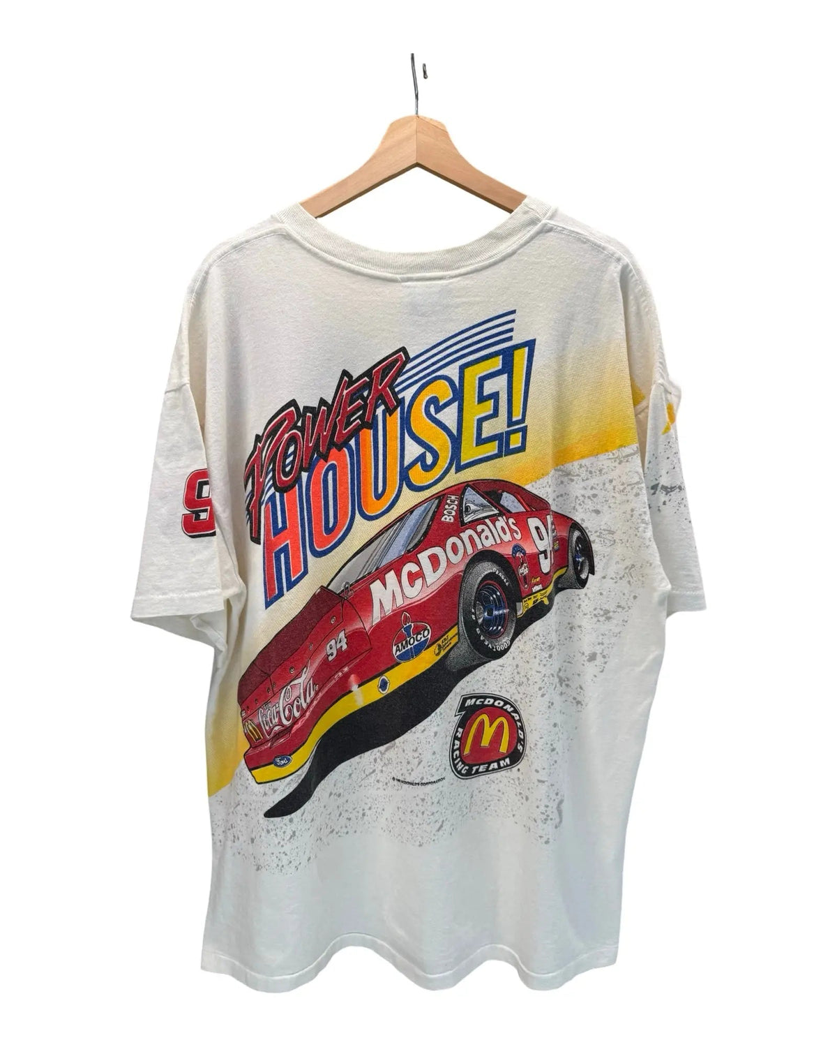 Vintage 1995 Nascar McDonalds All Over Print Tee product image 2