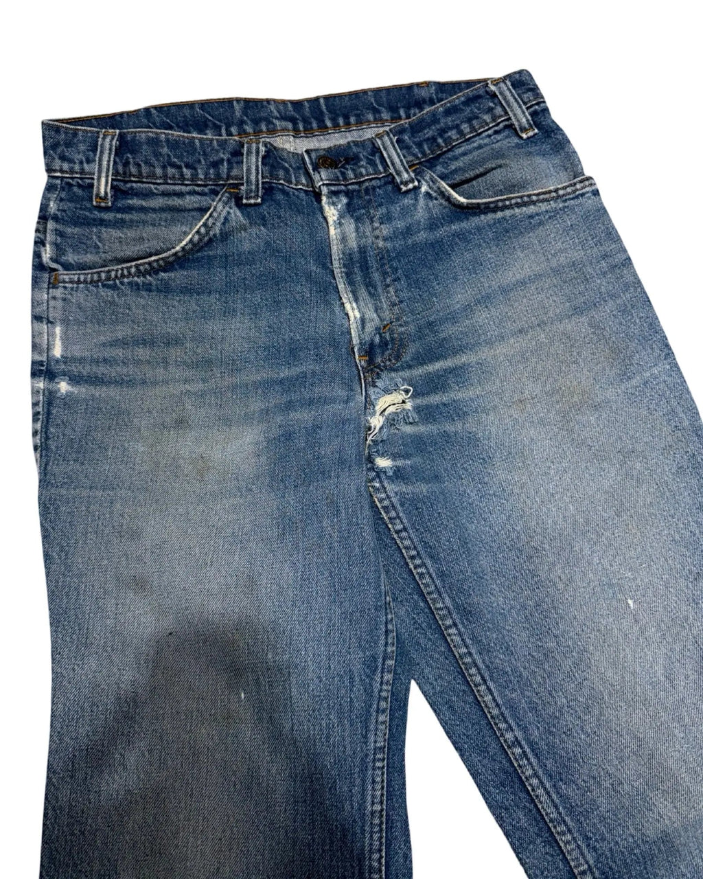 70s Levi's Orange Tab Flared Denim Jeans size 30