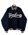 Vintage 90s New York Yankees Starter Diamond Bomber Jacket product image 1