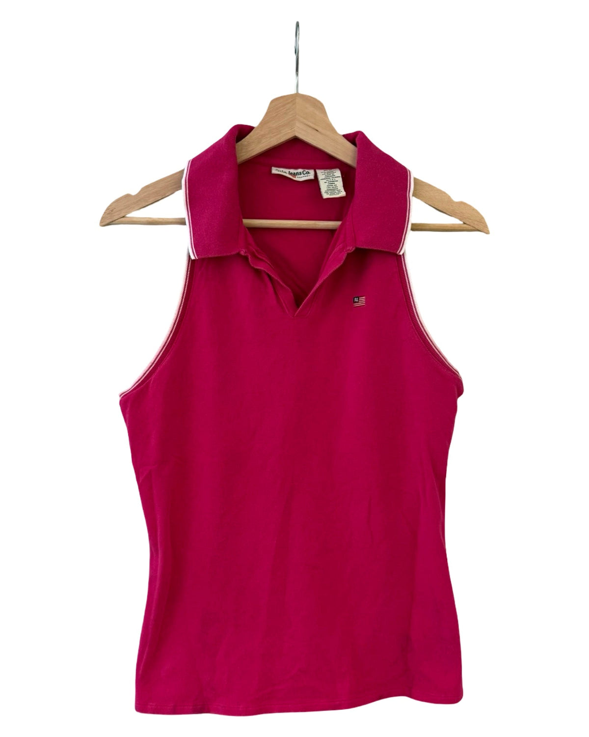 Womens Vintage Polo Ralph Lauren Pink Shirt Top product image 1