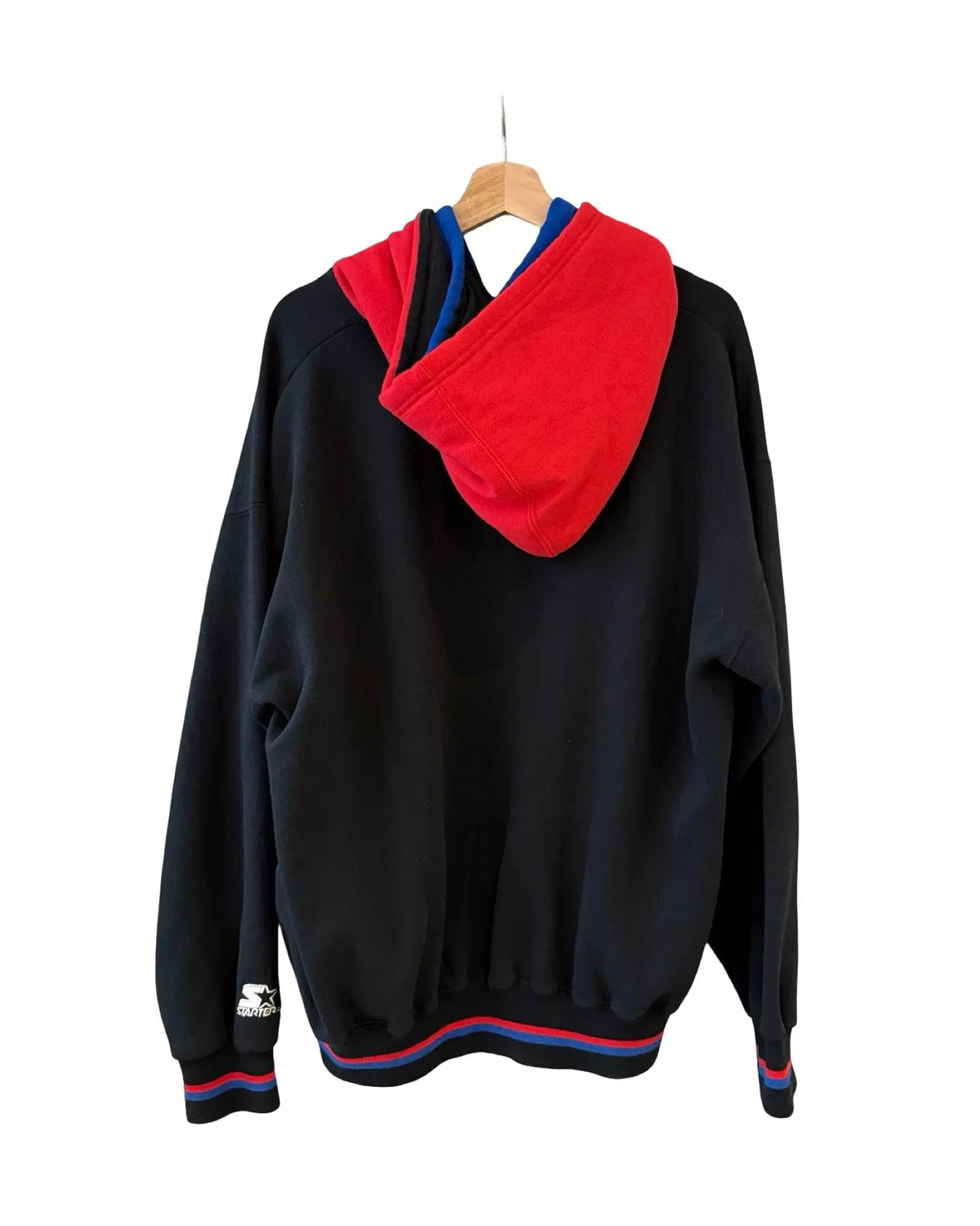 Vintage 90s New York Giants Double Hood Hoodie product image 2
