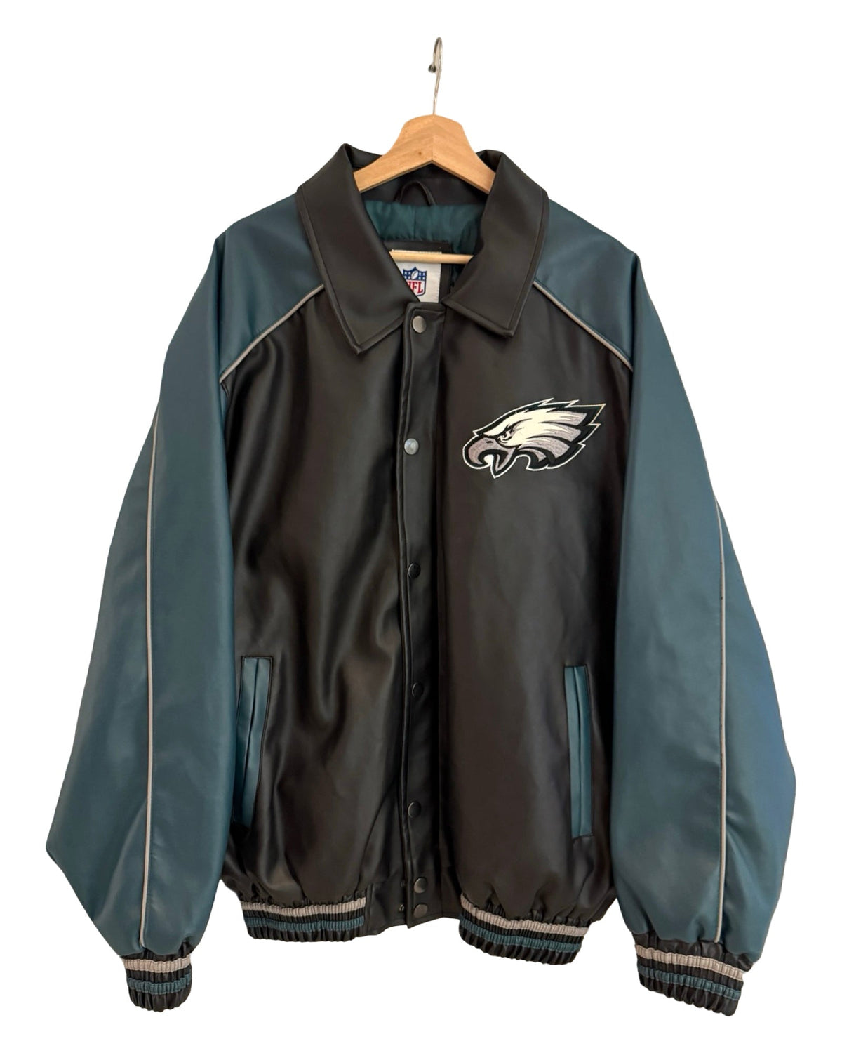 Vintage Philadelphia Eagles Leather Jacket product image 2