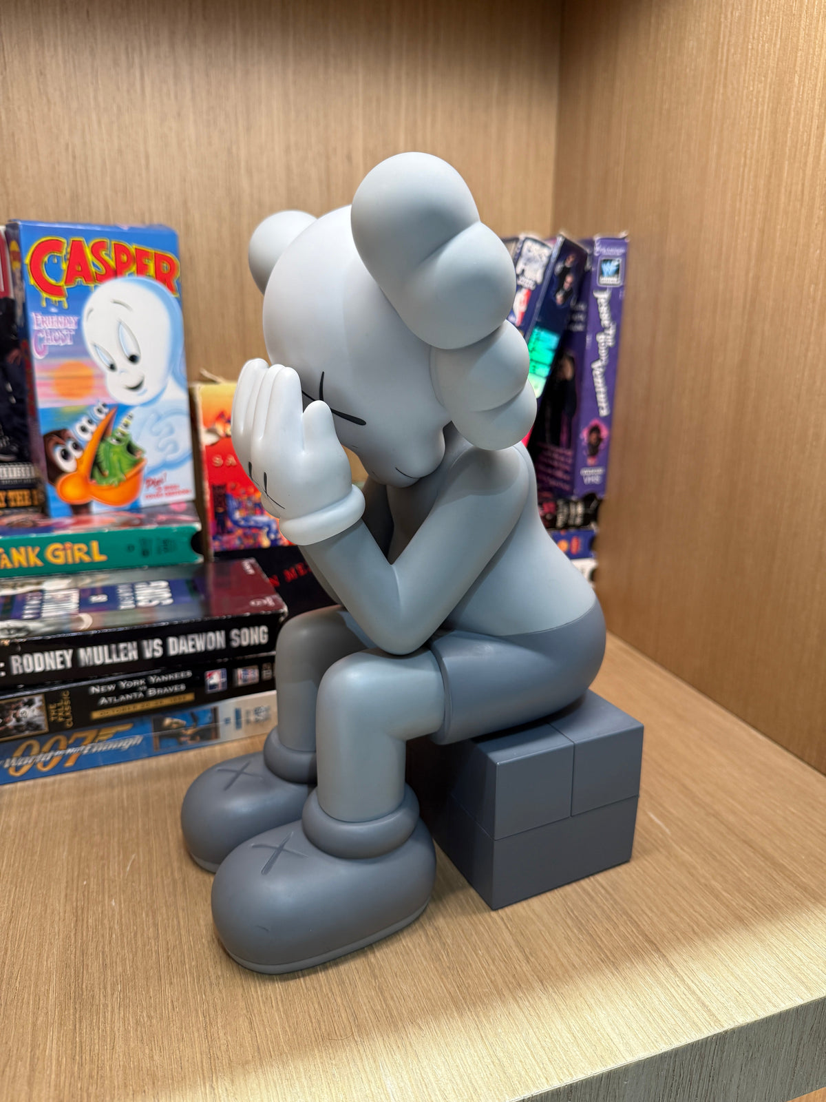 2013 KAWS Passing Through Gray Companion Figure
