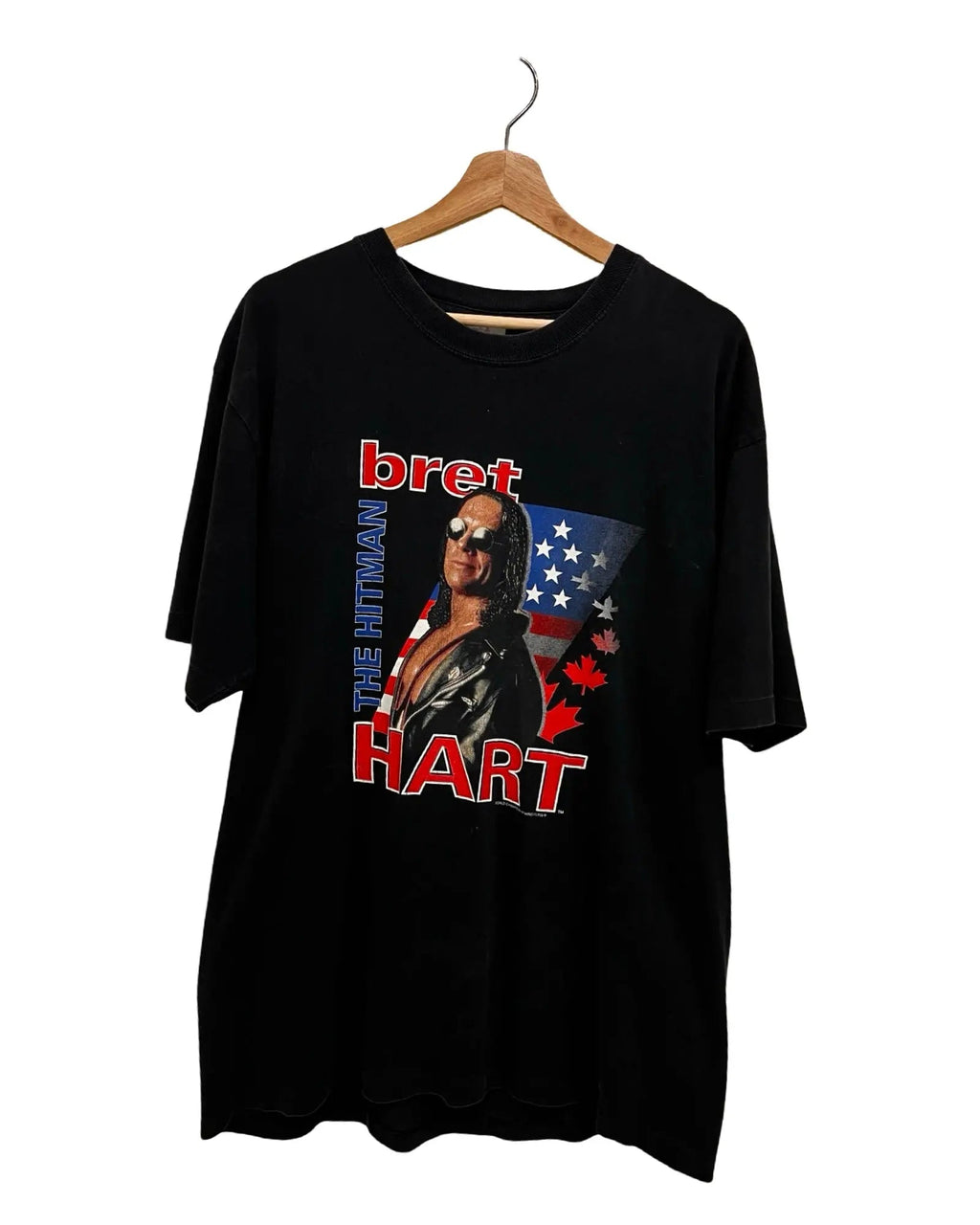 Vintage WWF 1998 Bret The Hitman Hart Promo Tee product image 1
