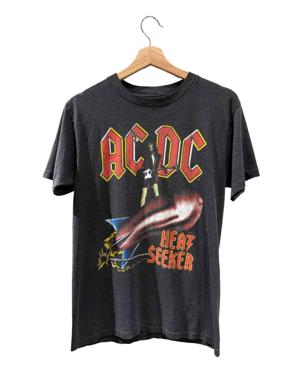 Vintage 1988 AC/DC Heat Seeker World Tour Band Tee product image 1
