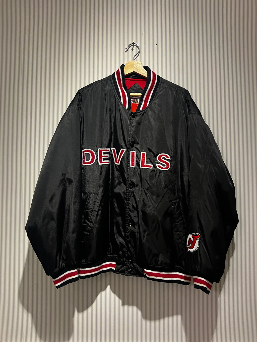 Vintage 90s New Jersey Devils NHL Turbo Zone Jacket product image 1