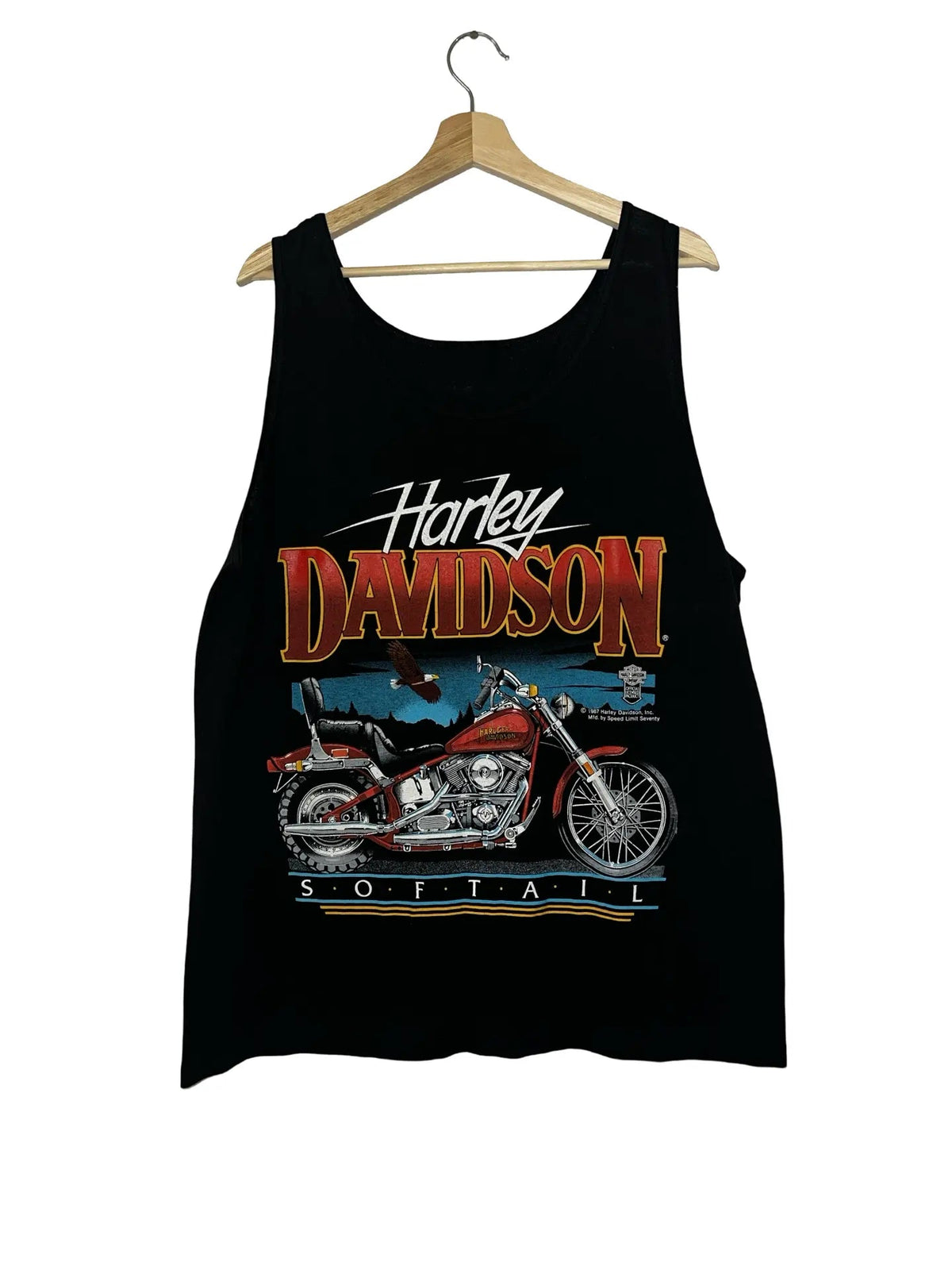 Vintage 1987 Harley Davidson Tank Top