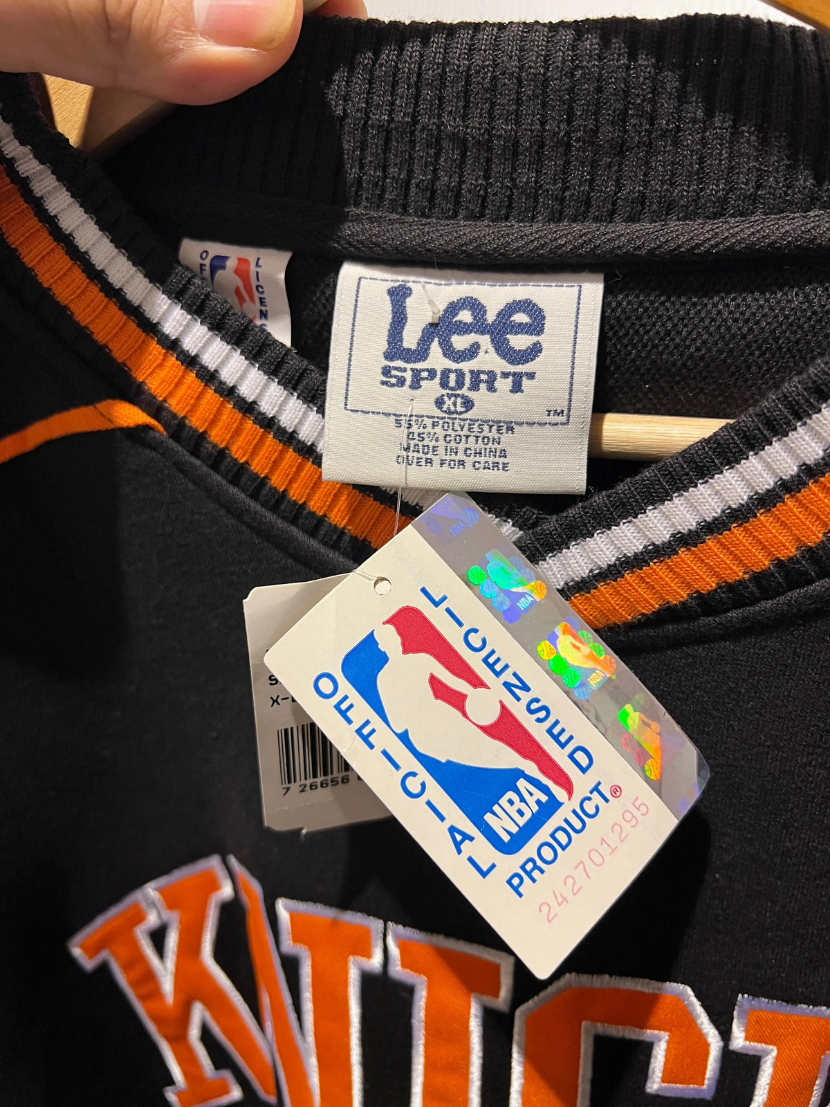 Vintage 90s DS New York Knicks Lee Crewneck