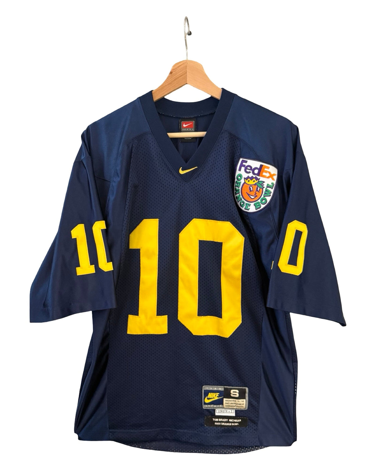 Vintage Rare Tom Brady Michigan State Fedex Orange Bowl 10 product image 1