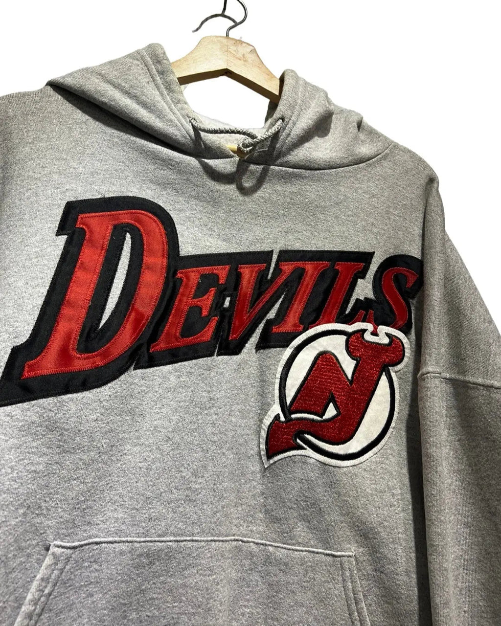Vintage 90s New Jersey Devils Spellout Hoodie product image 2