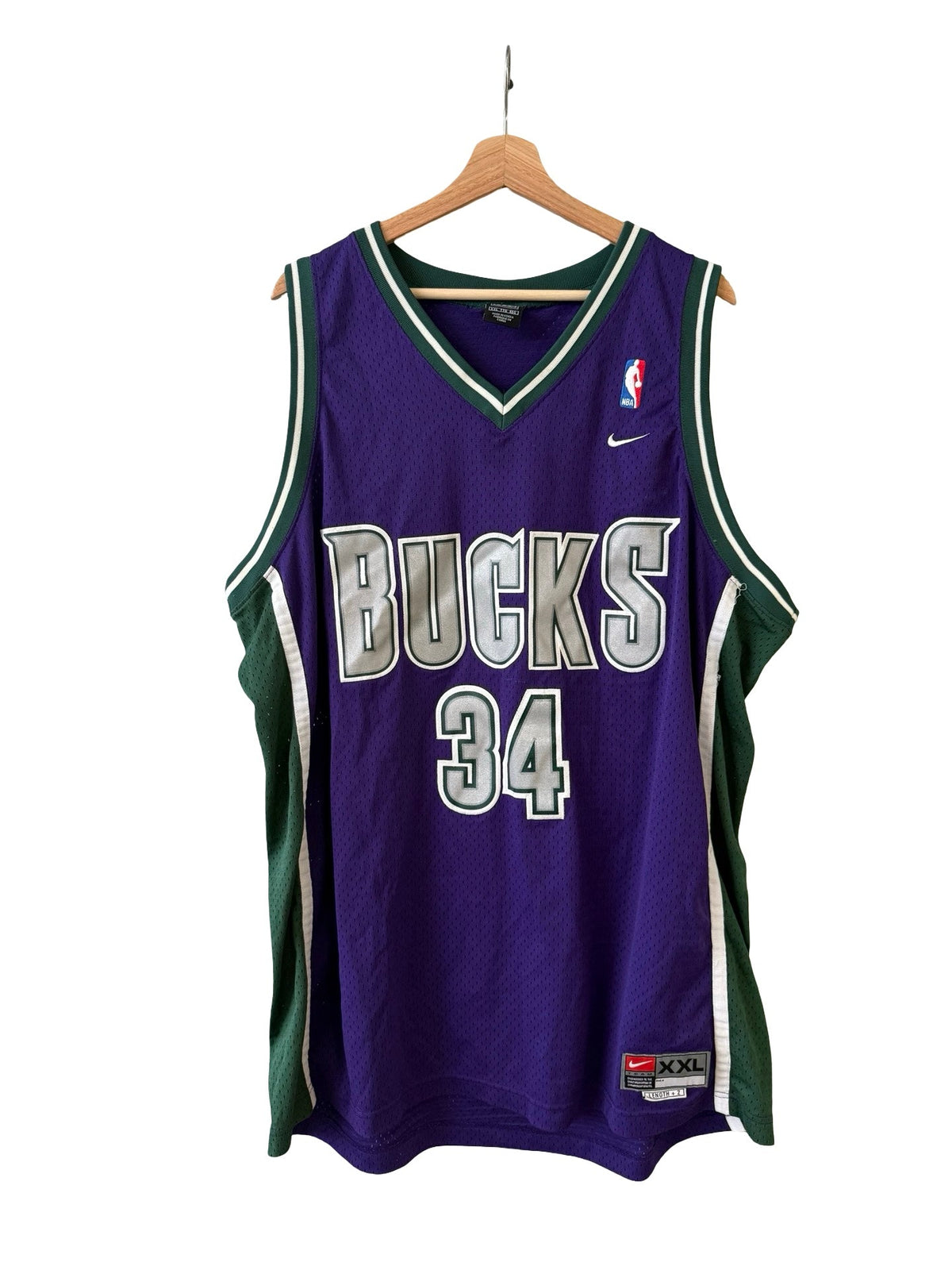 Vintage Ray Allen 34 Milwaukee Bucks Nike Jersey product image 1
