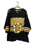 Vintage 90s Boston Bruins Quarter Sleeve Shirt product image 1
