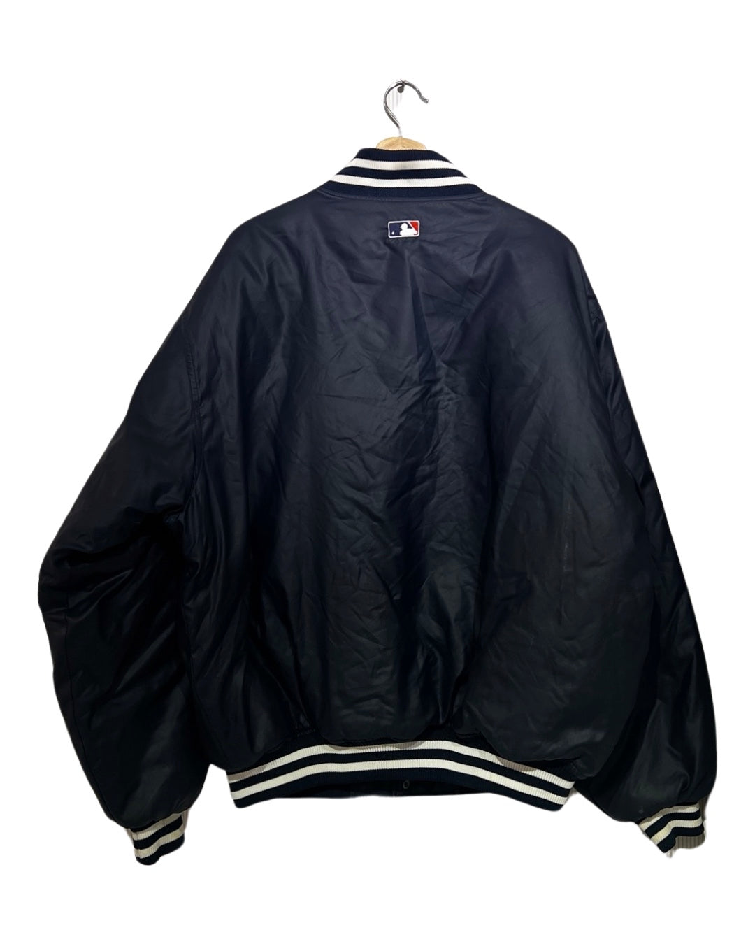 Vintage 90s New York Yankees Starter Diamond Bomber Jacket product image 2