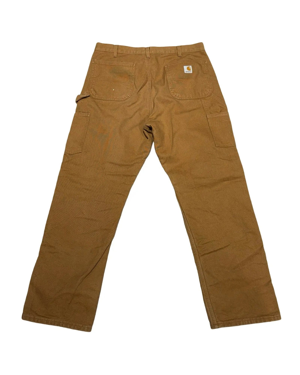 Vintage Carhartt Tan Flannel Double Knee Carpenter Pants product image 2