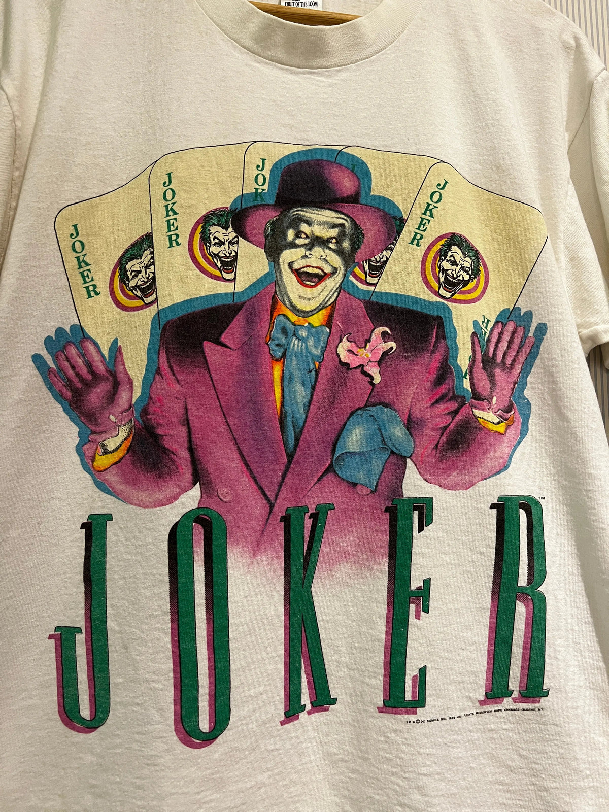 Vintage 1989 Jack Nicholson The Joker Promo Tee product image 2