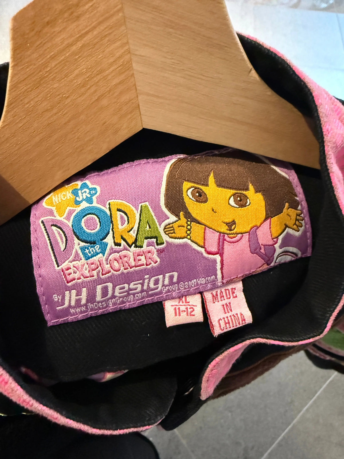 Vintage 2006 Dora The Explorer Jeff Hamilton Nascar Jacket product image 3