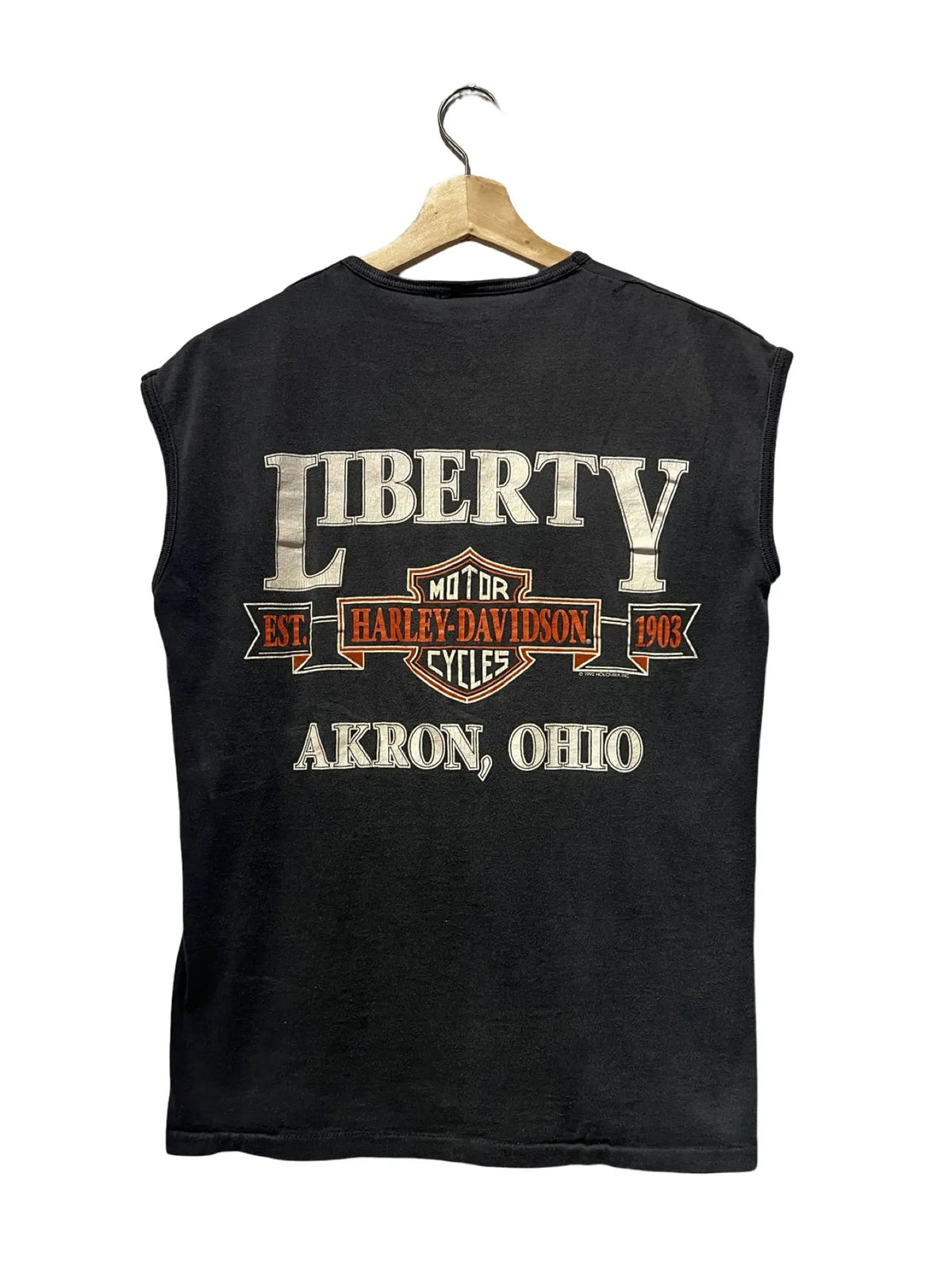 Vintage 1991 Harley Davidson Sleeveless Ohio Tee product image 2