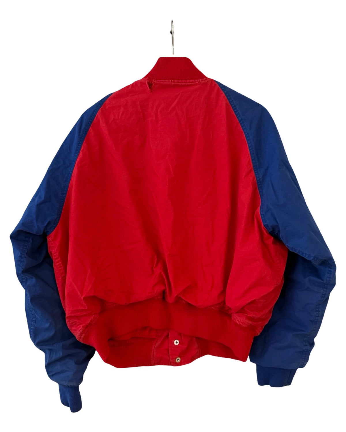 Vintage 90s Polo Ralph Lauren Blue Red Bomber Jacket product image 2