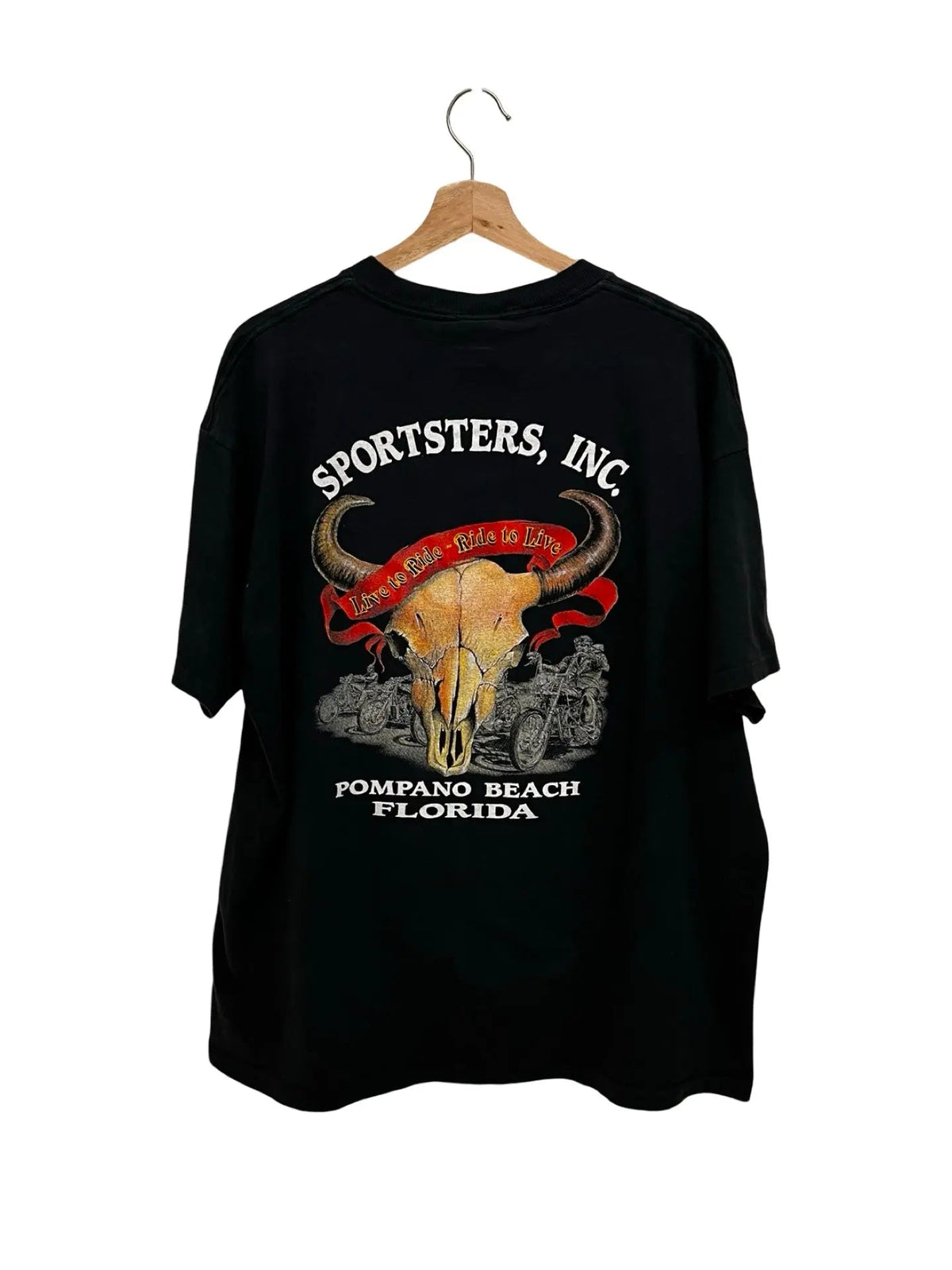 Vintage 90s Bad Ass Boys Harley Tee product image 2