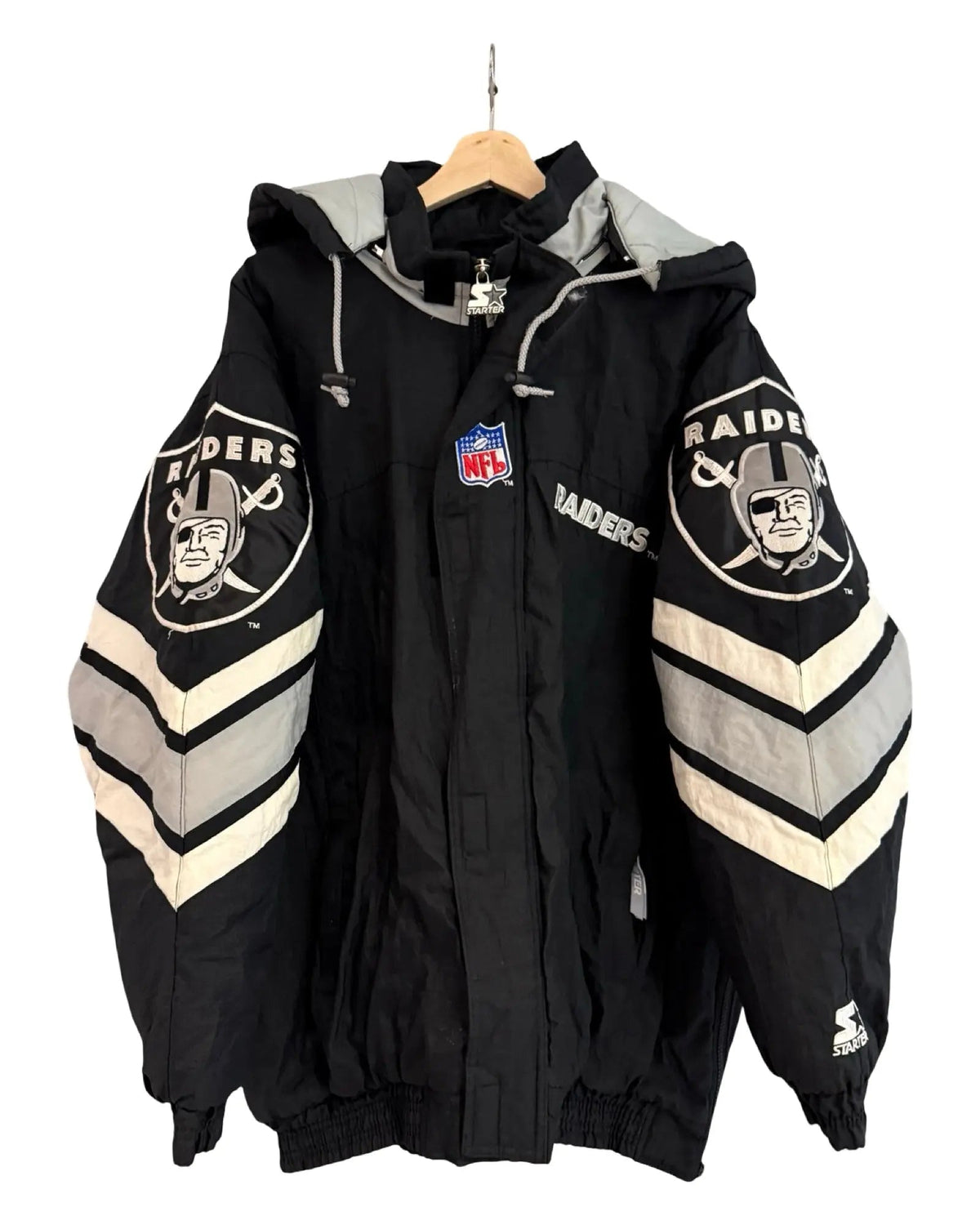 Vintage 90s Los Angeles Raiders Starter Pro Line Jacket product image 1