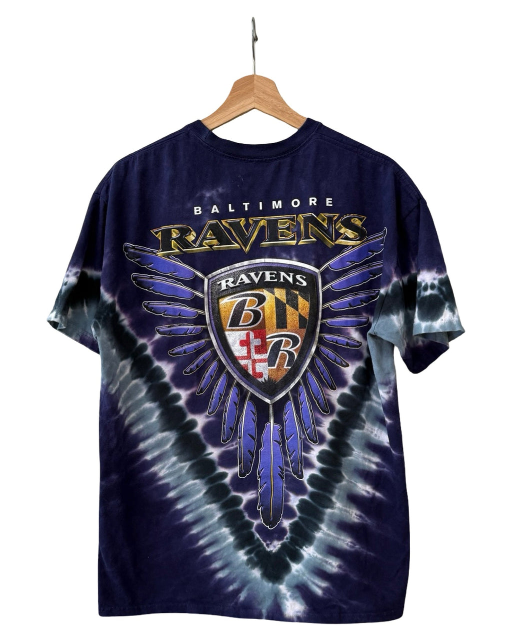 Vintage NFL Baltimore Ravens Tie Dye Tee product image 2