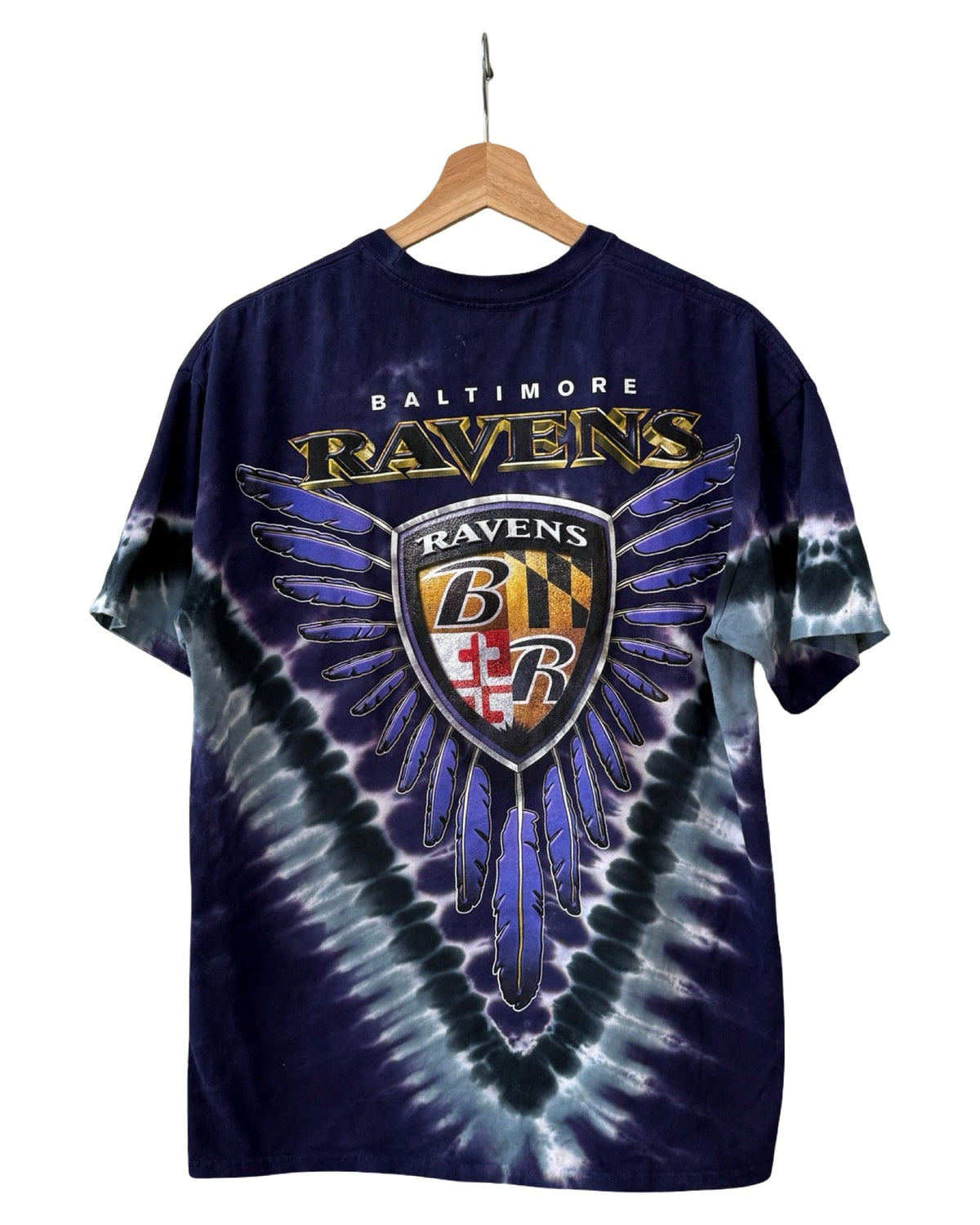Vintage NFL Baltimore Ravens Tie Dye Tee product image 2