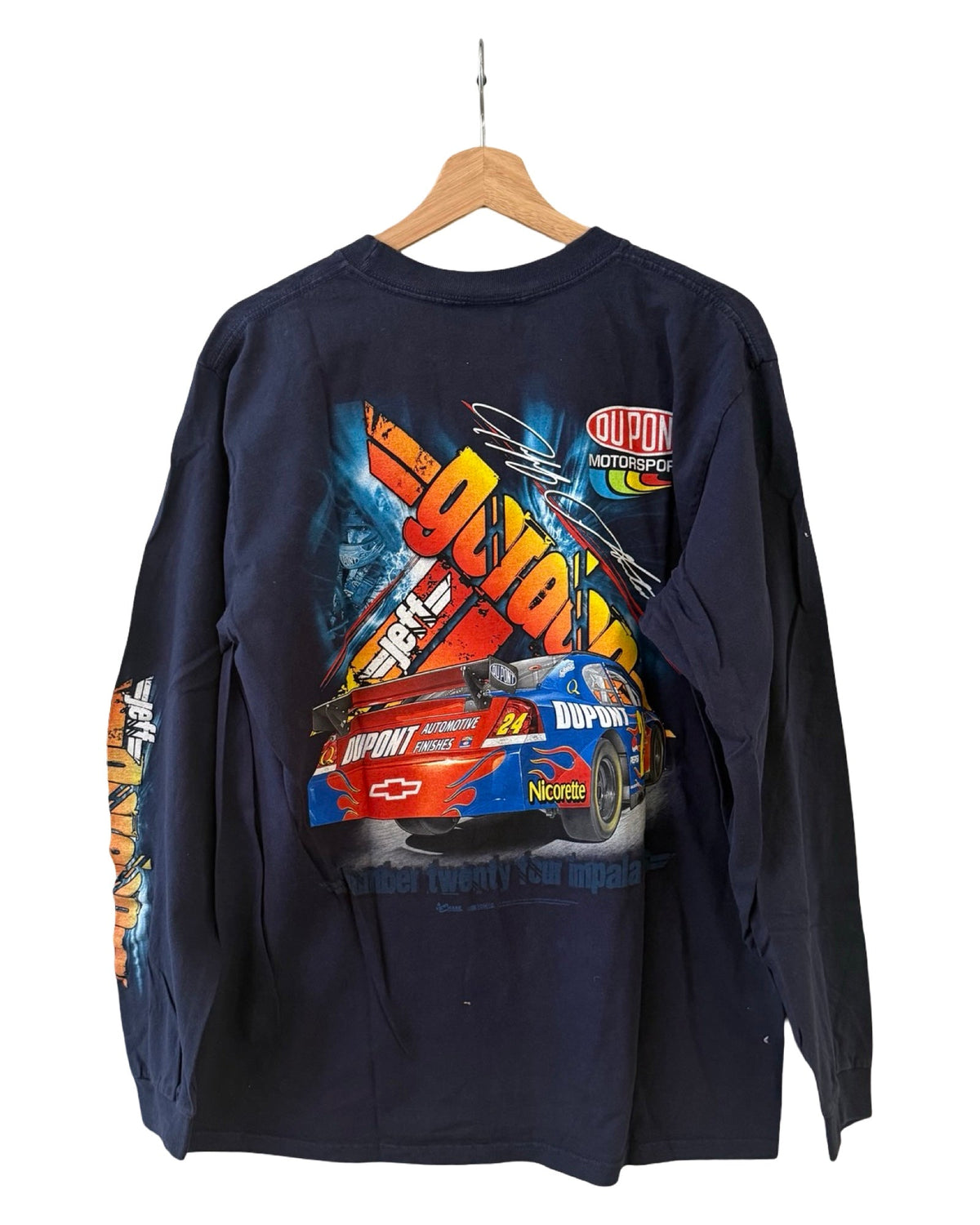 Vintage 2000 Jeff Gordon NASCAR Long Sleeve Tee product image 2