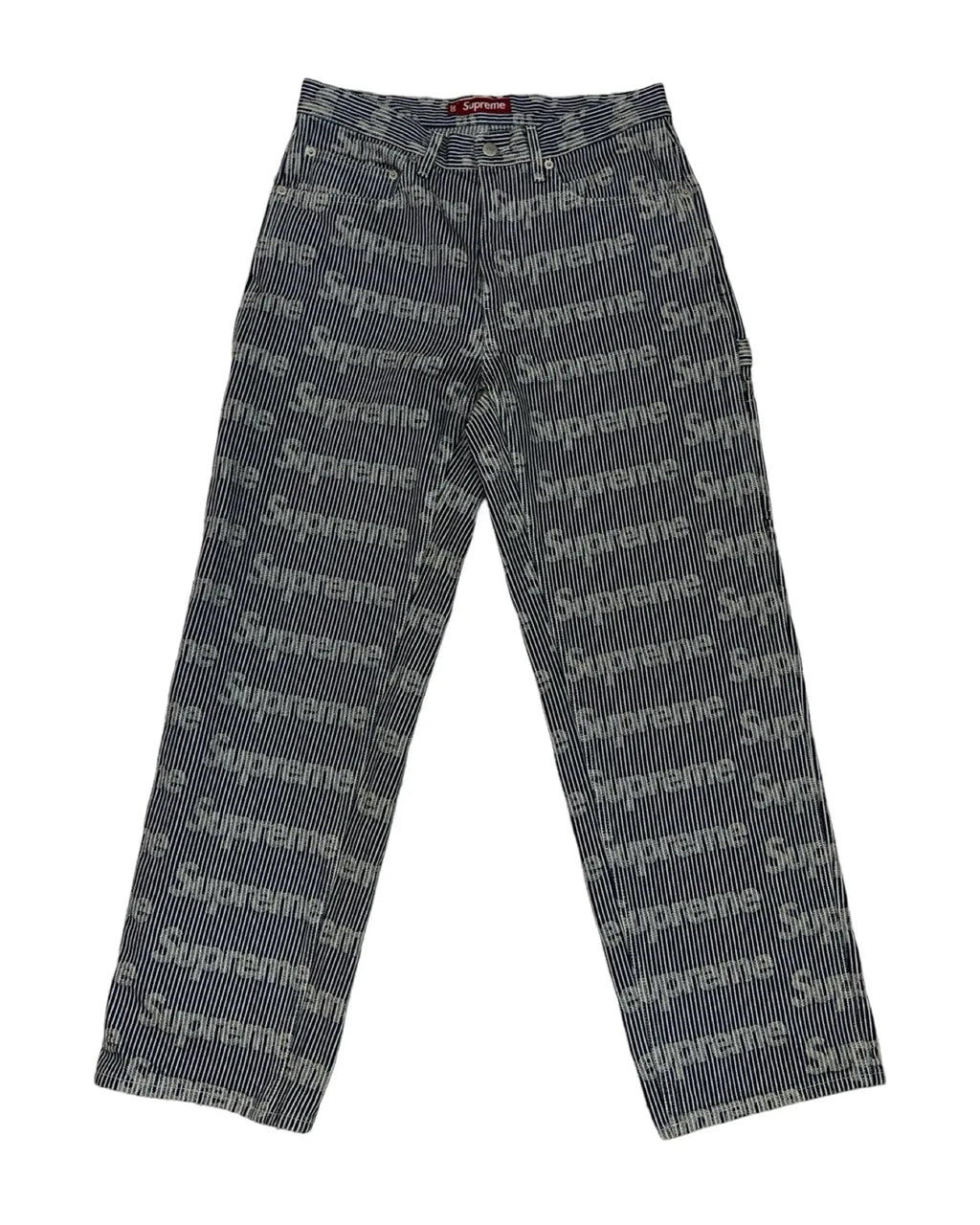 30 x 30 Archive SS/24 Supreme Denim Painter Striped Pants product image 1
