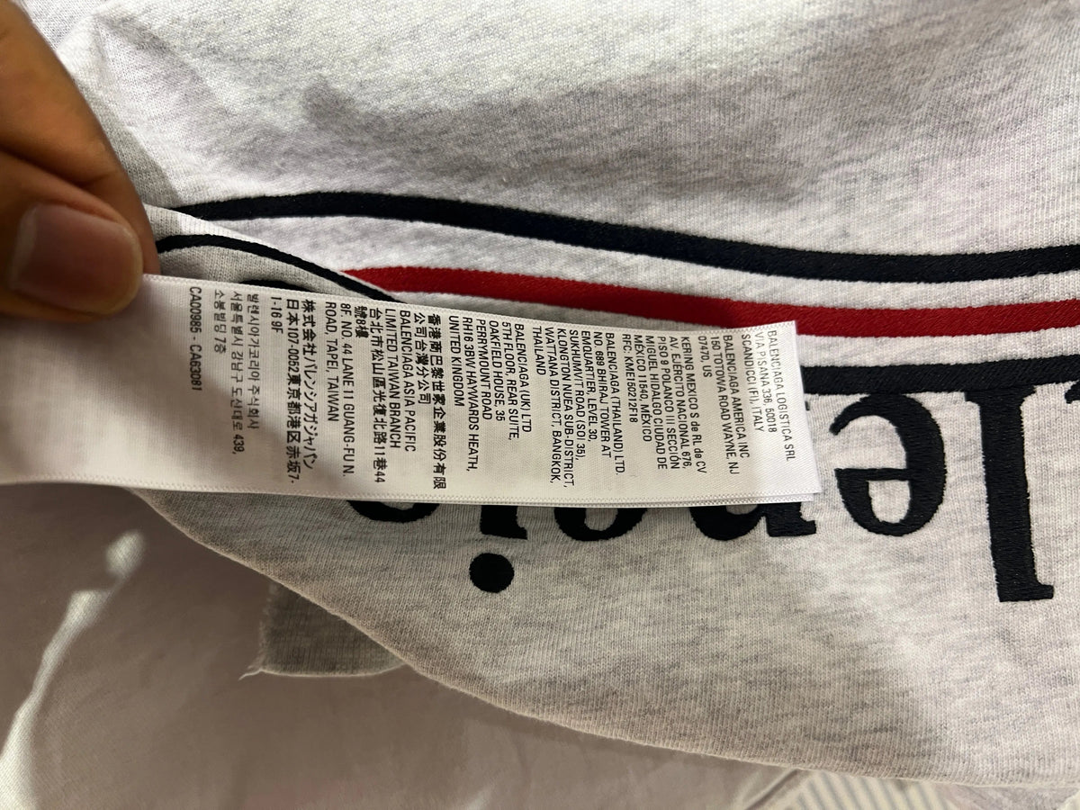 Archive Balenciaga Paris Upside Down Embroidered Patchwork product image 5