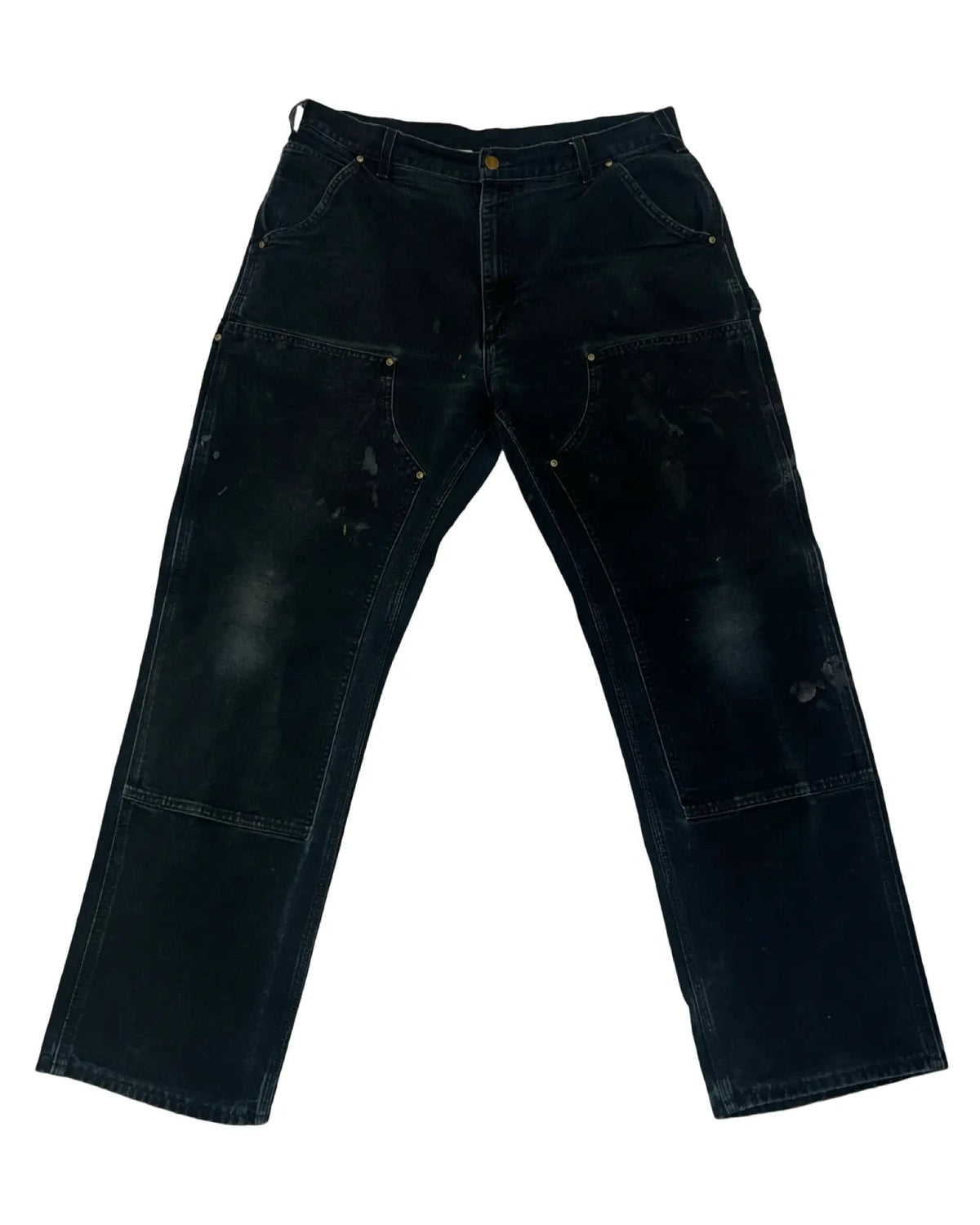 36 x 32 Vintage 90s Carhartt Black Double Knee Pants product image 1