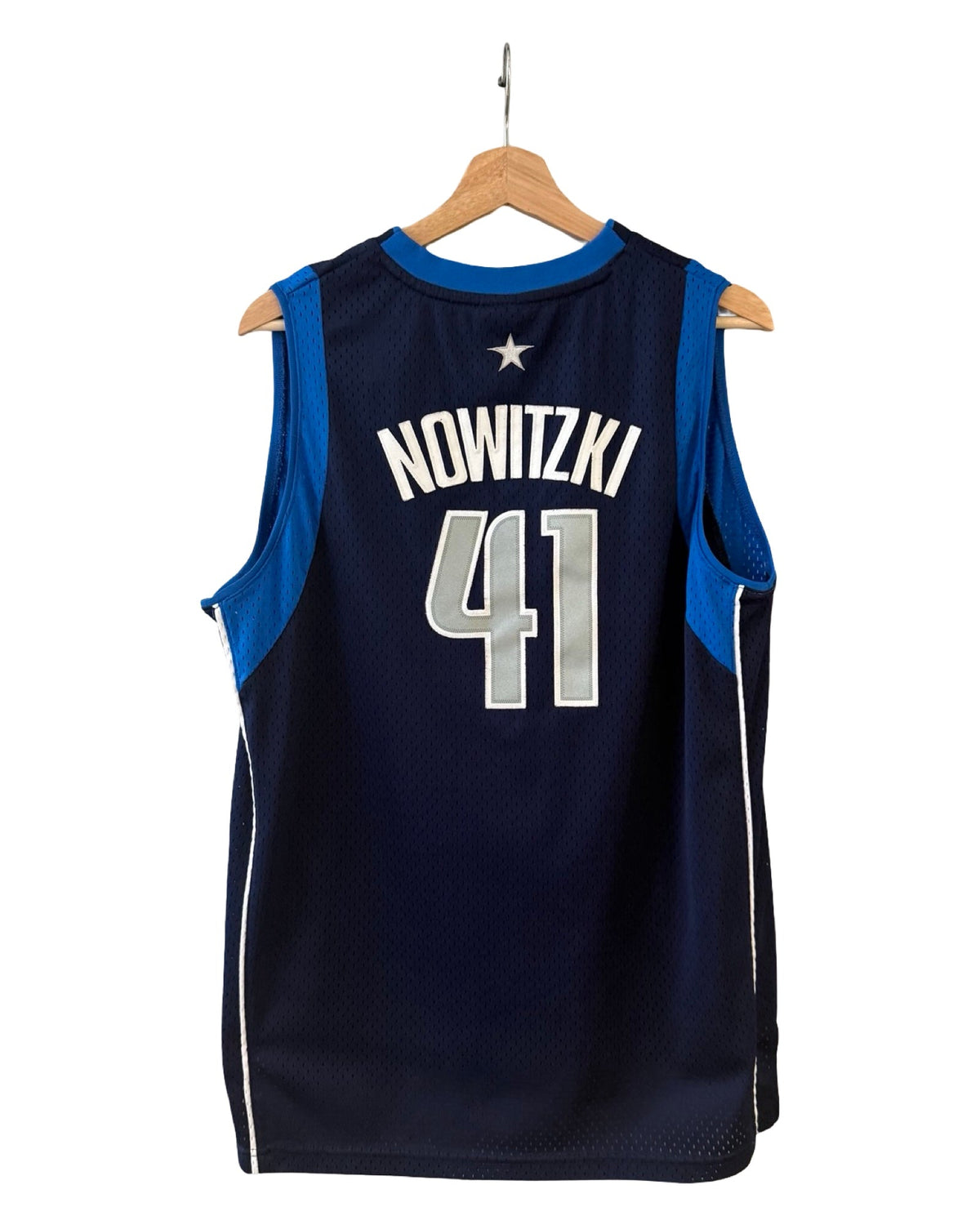Vintage Dallas Mavericks Dirk Nowitzki #41 Adidas NBA Jersey product image 2
