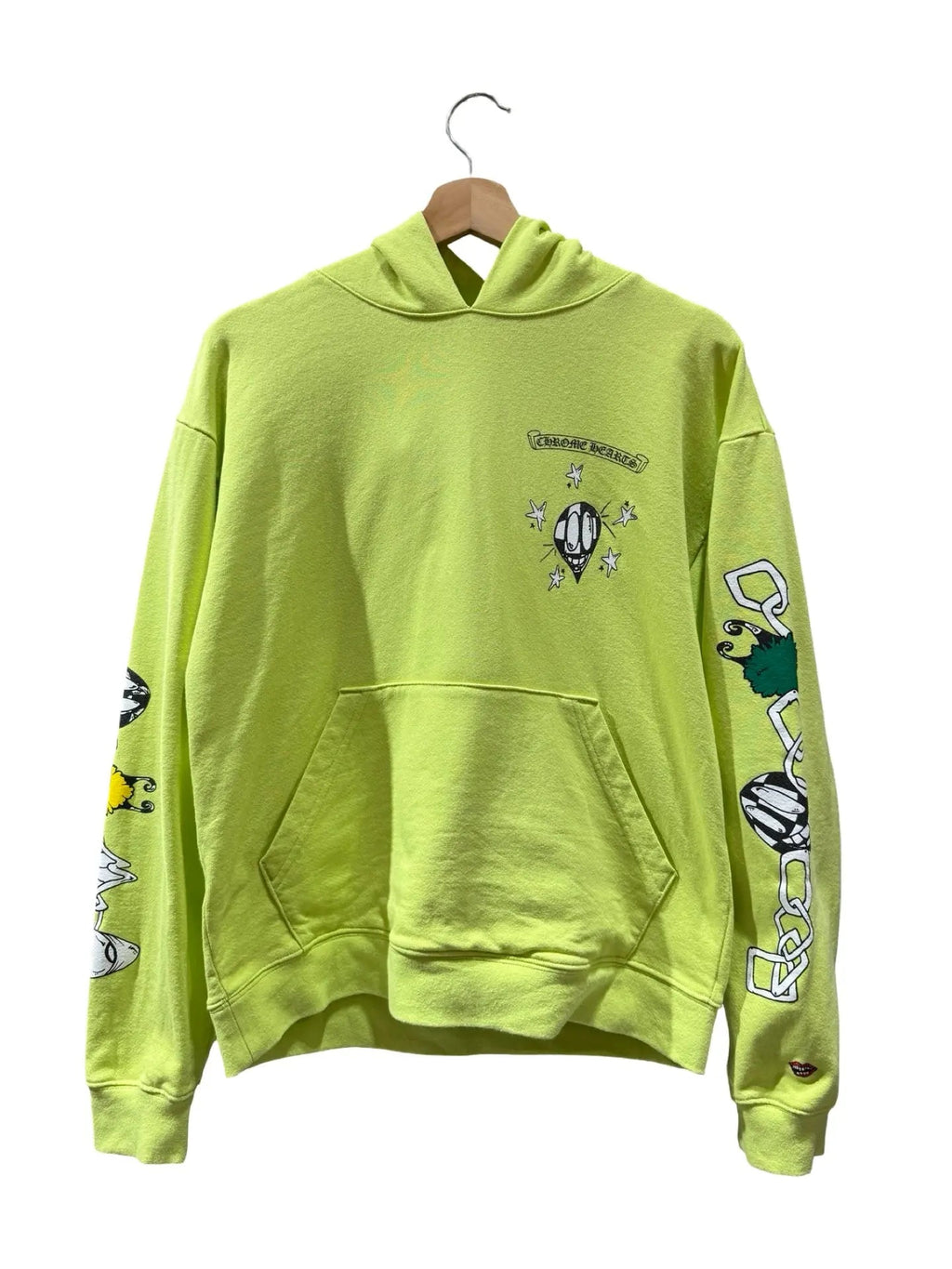 Chrome Hearts Matty Boy Lime Green Hoodie product image 1
