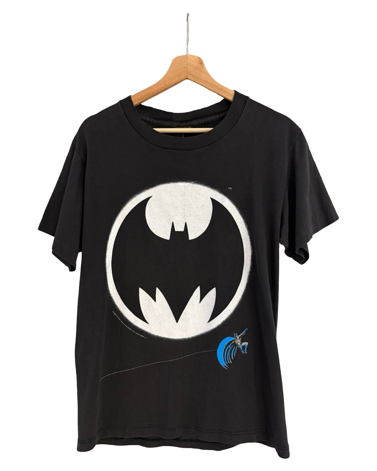 Vintage 1989 Batman White Signal Tee product image 1