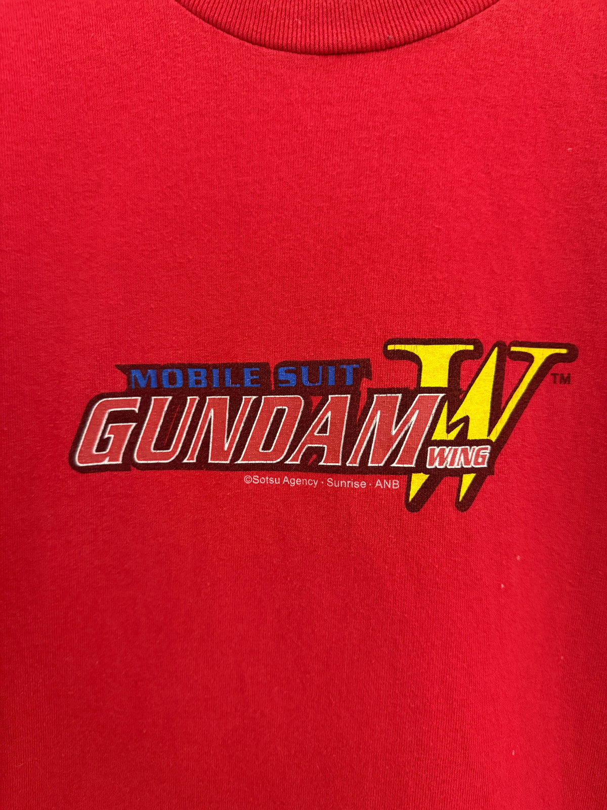 Vintage 2002 Gundam Wing Red Anime Promo Tee product image 4