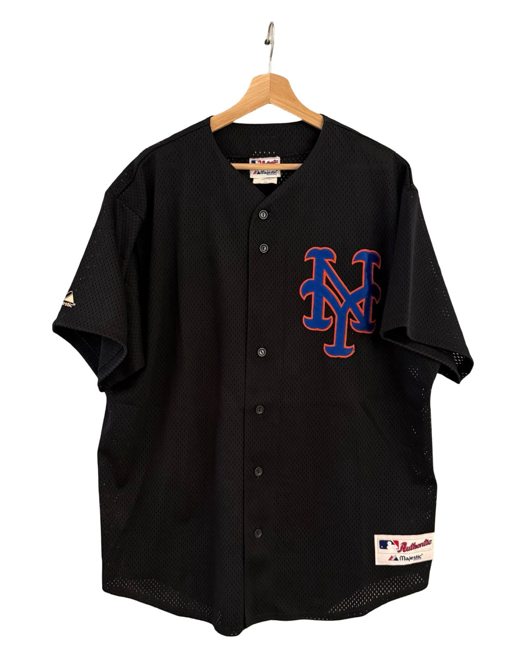 Vintage 00s New York Mets Black Majestic Jersey product image 1